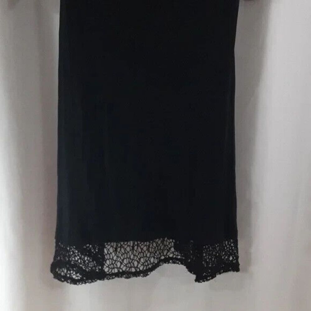 Cupio size medium black cold shoulder dress * - Picture 6 of 15